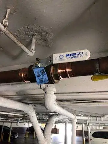 Copper pipe repair and valve work for Water Line Repair in Tiburon